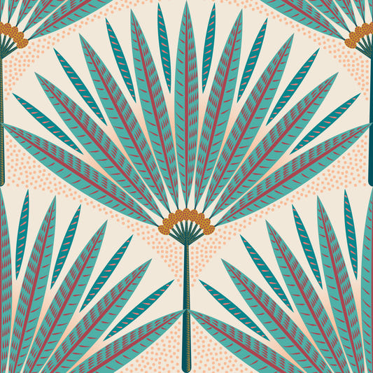 Tropical Teal Paradise