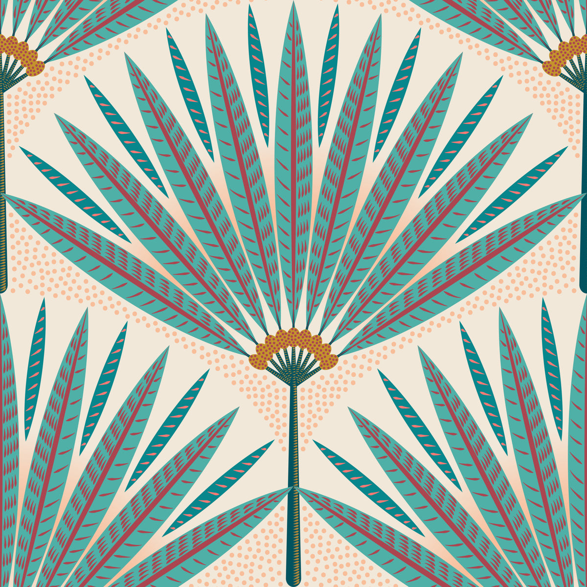 Tropical Teal Paradise