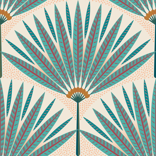 Tropical Teal Paradise