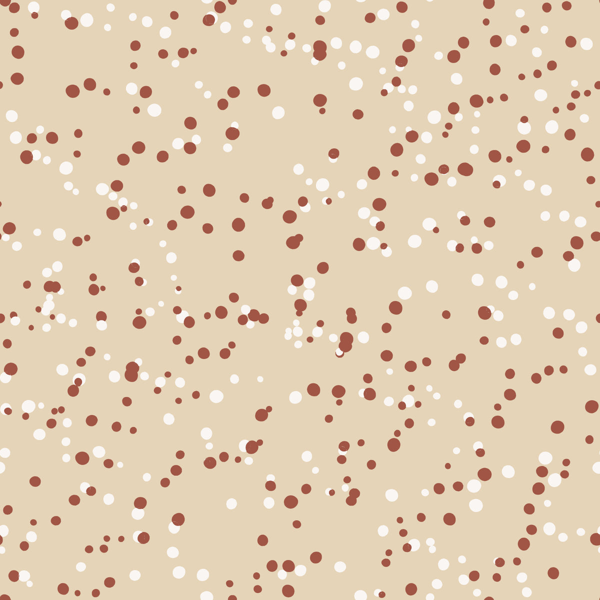 Cozy Cream Polka Dots