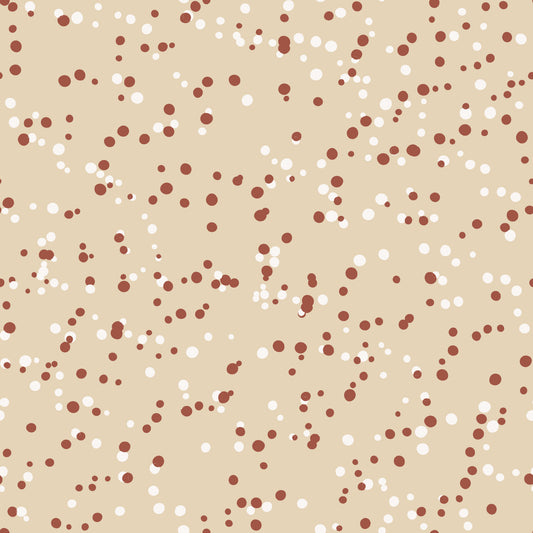 Cozy Cream Polka Dots