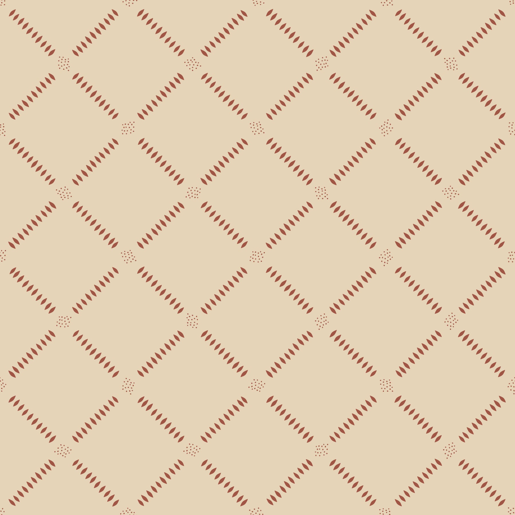 Cozy Cream Diamonds