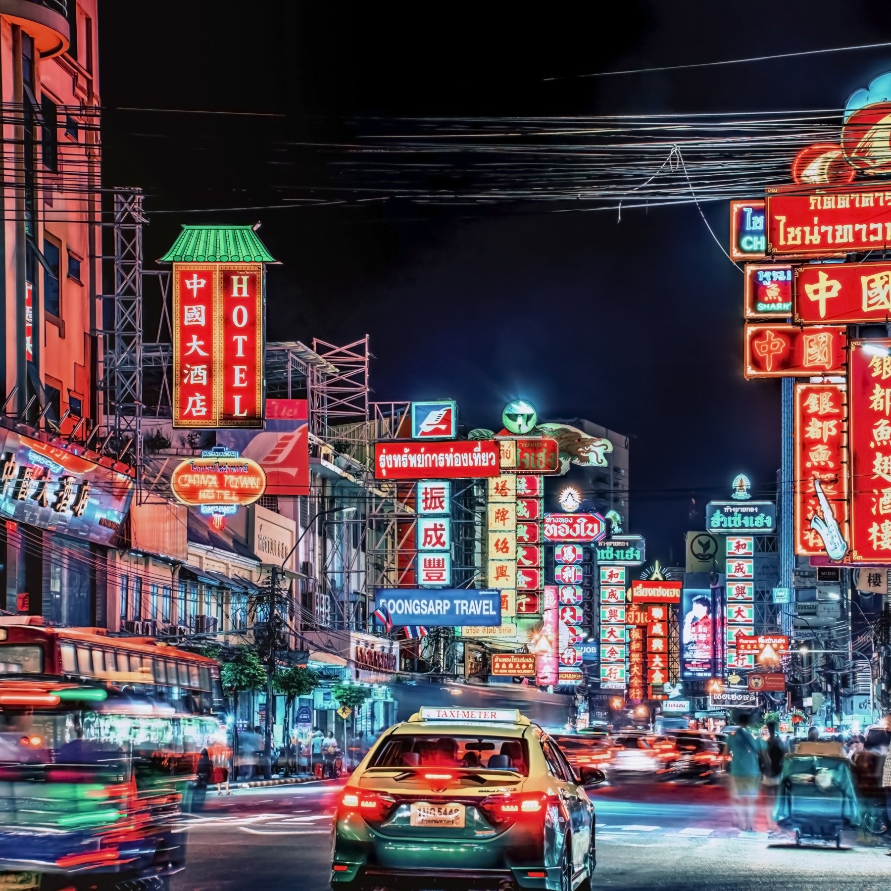 Electric Bangkok Streets