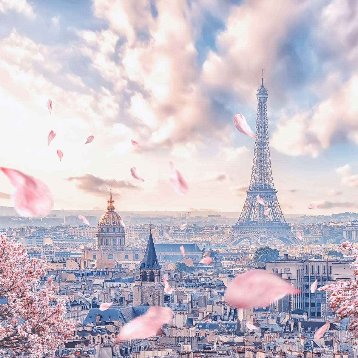 Parisian Springtime in your room — zoomed