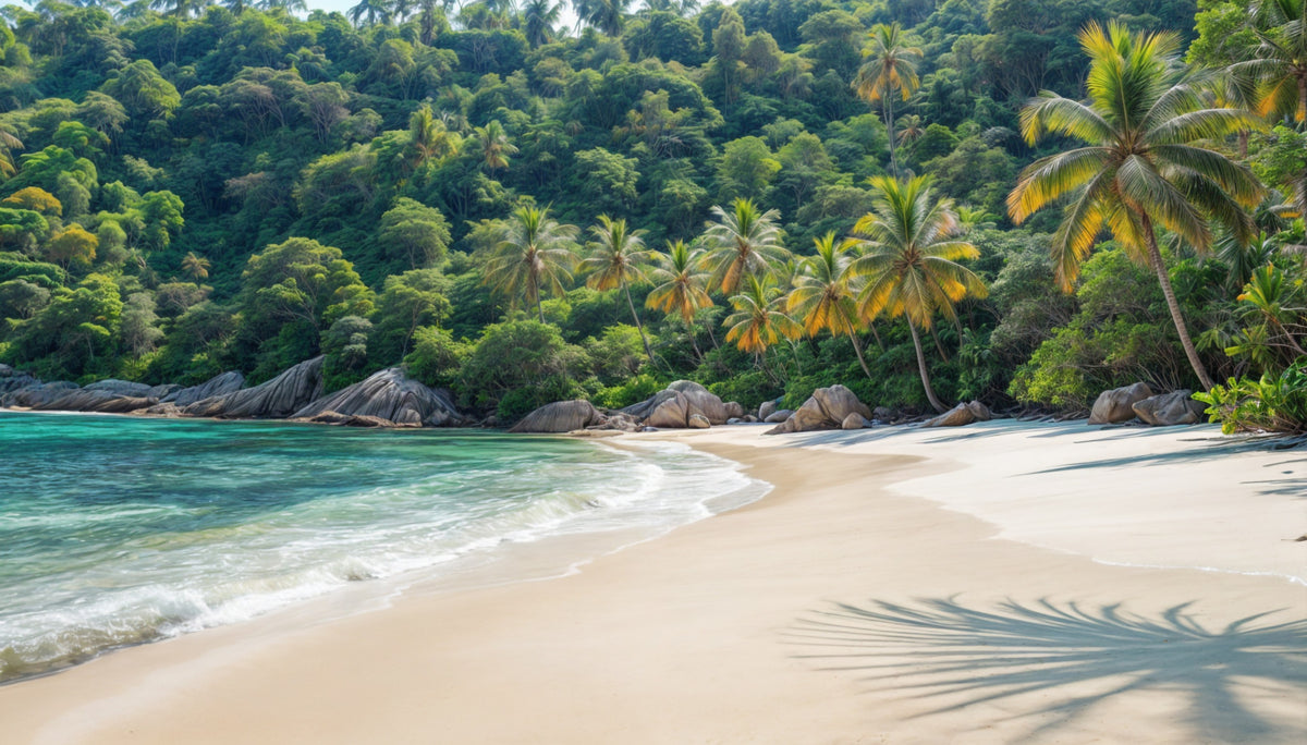 Hidden Tropical Oasis in your room — zoomed