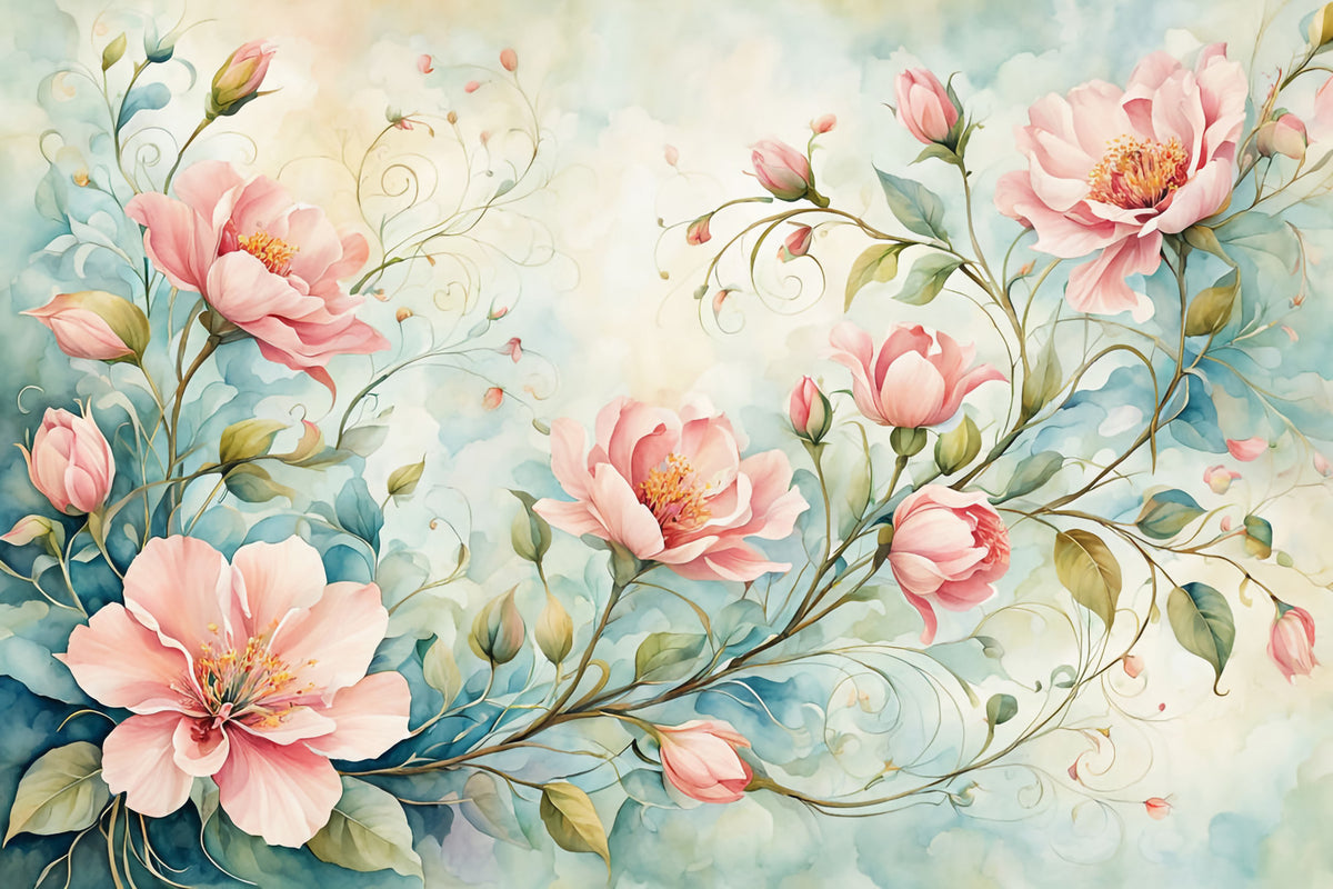 Blush Bloom Rhapsody in your room — zoomed