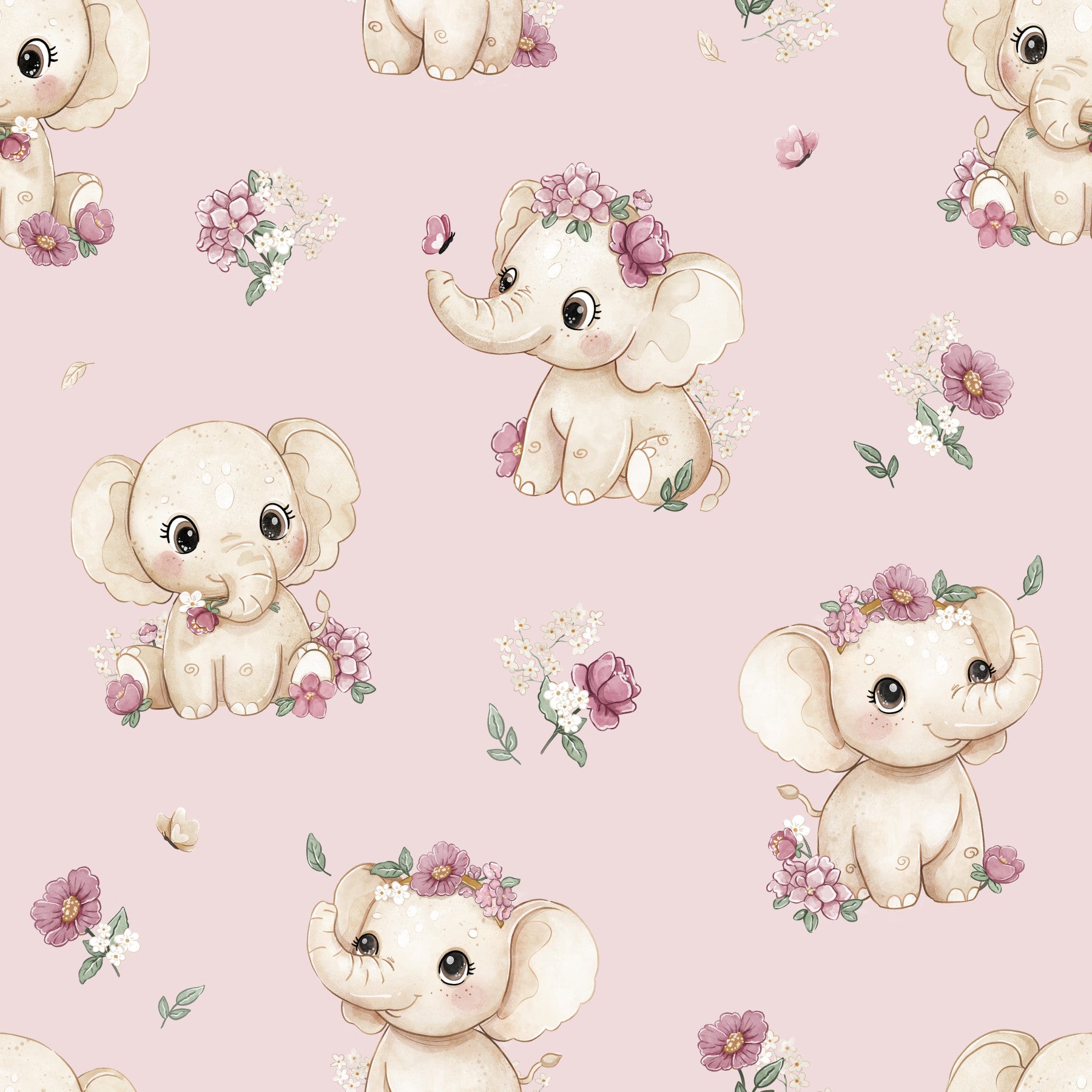 Blush And Bloom - pink