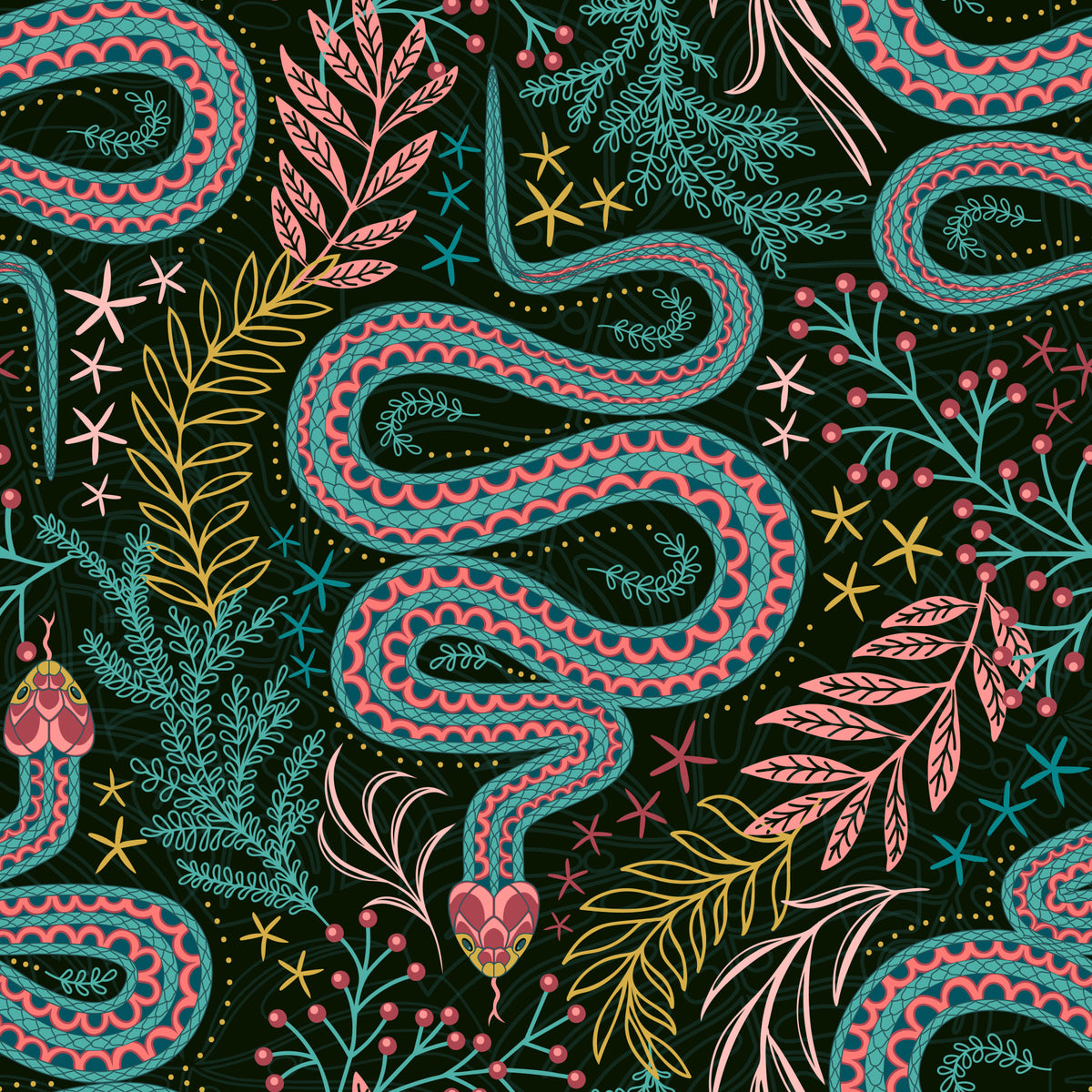 Thamnophis Sirtalis Infernalis in your room — zoomed