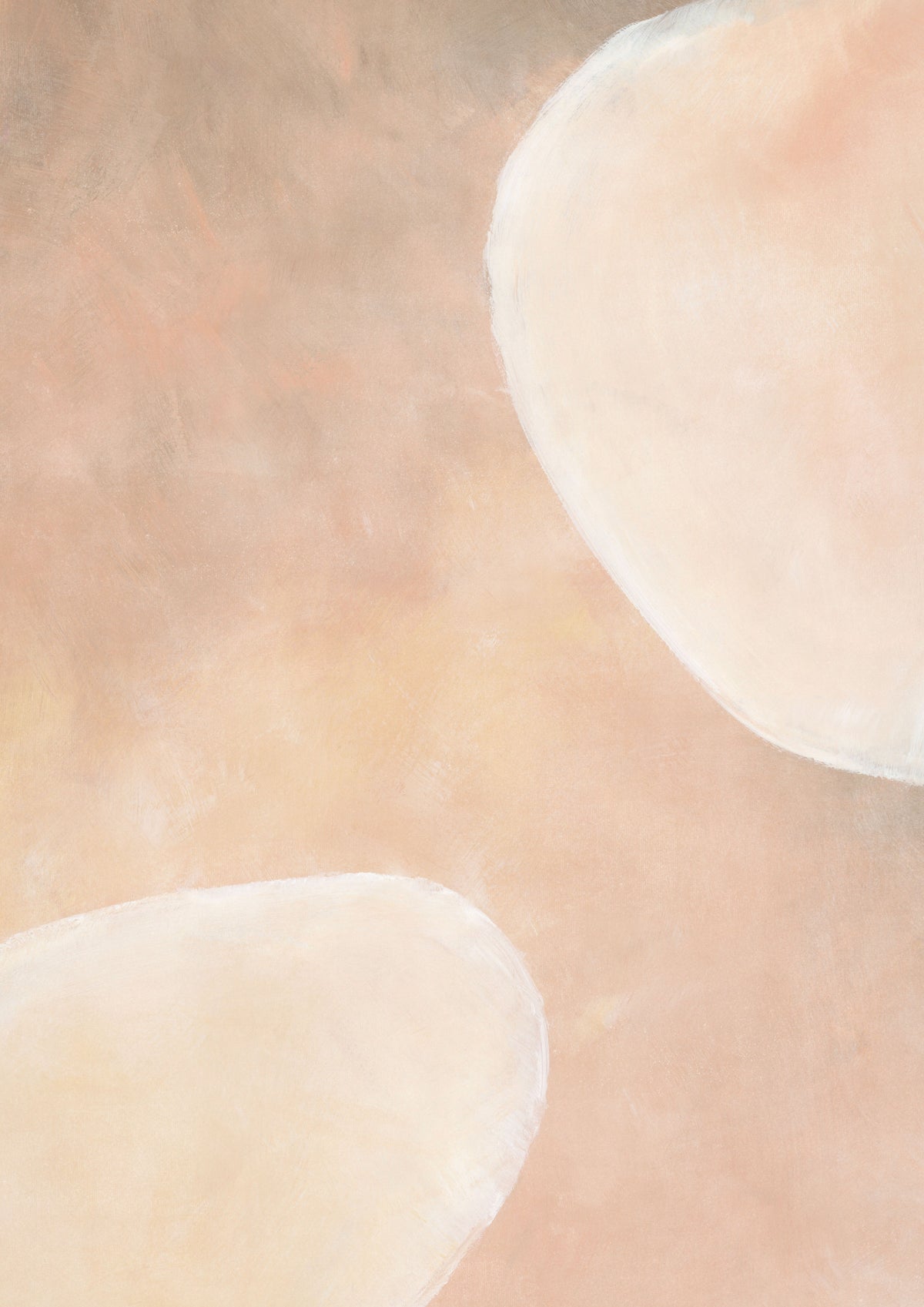 Soft Sands Minimalist Wallpaper in your room — zoomed