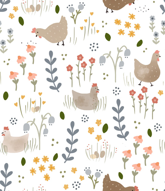 Floral Chicken