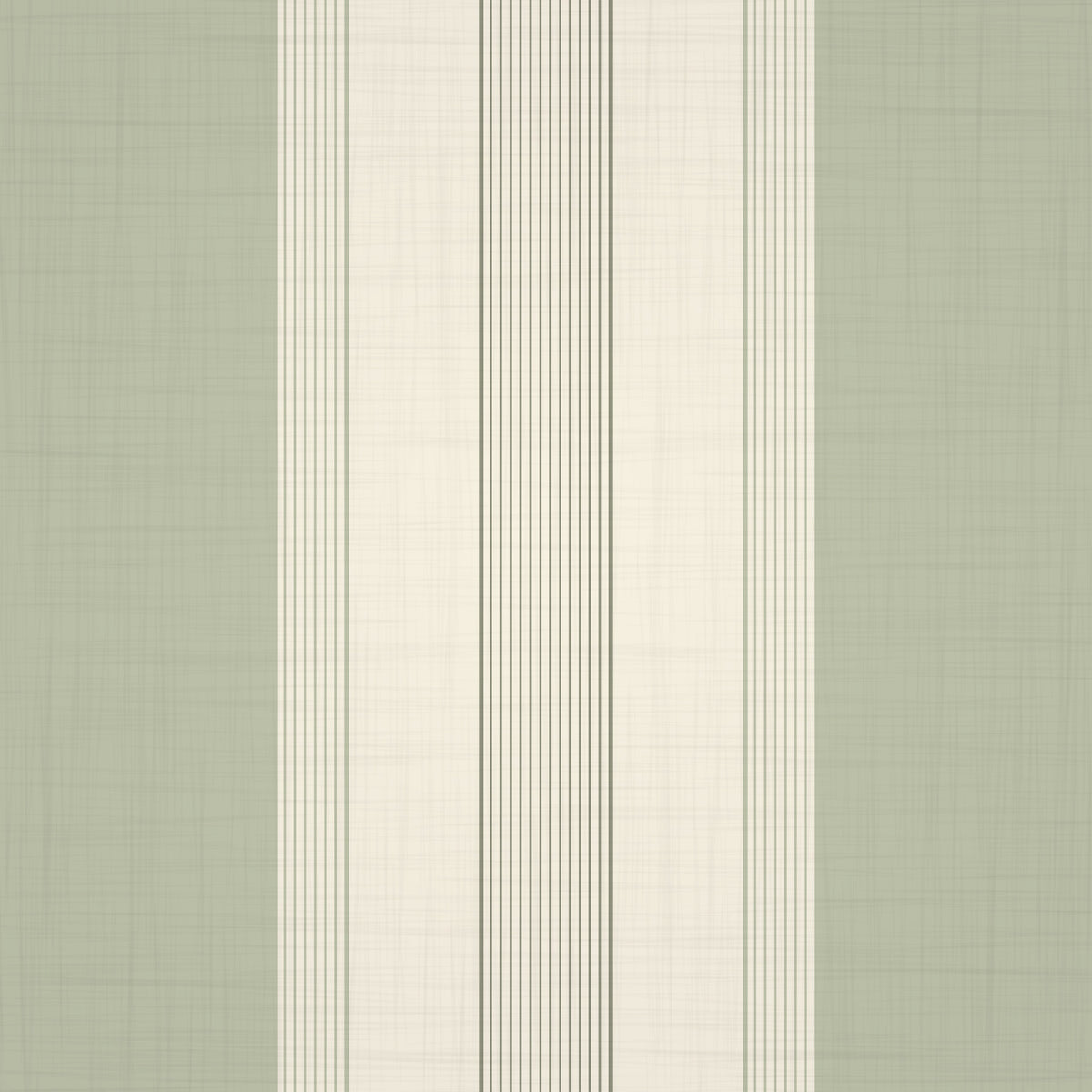 Classic Multiline Stripes Sage Green Wallpaper⁠ in your room — zoomed