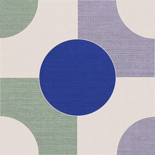 Blue Circle Canvas Wallpaper⁠
