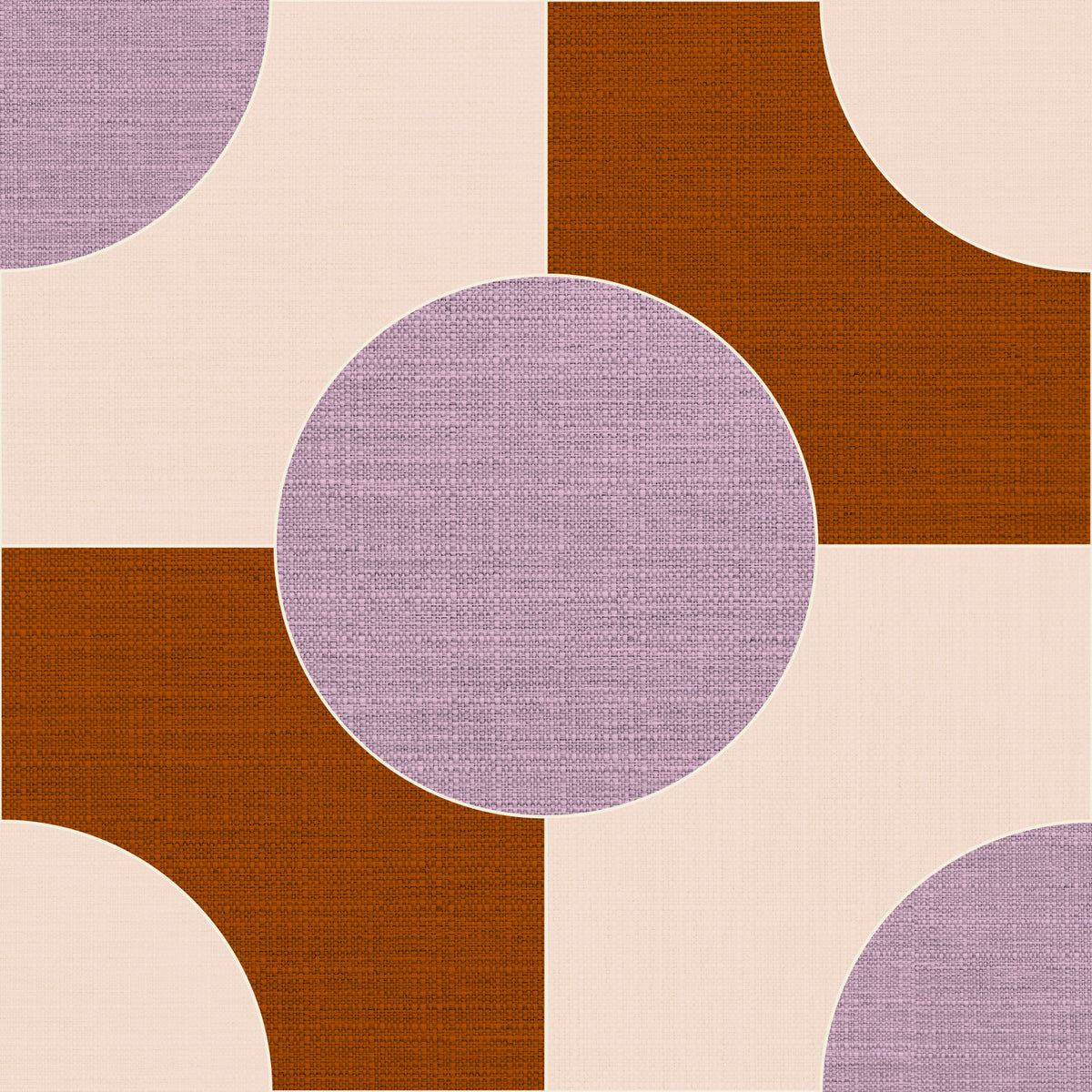 Textured Harmony Wallpaper⁠ in your room — zoomed