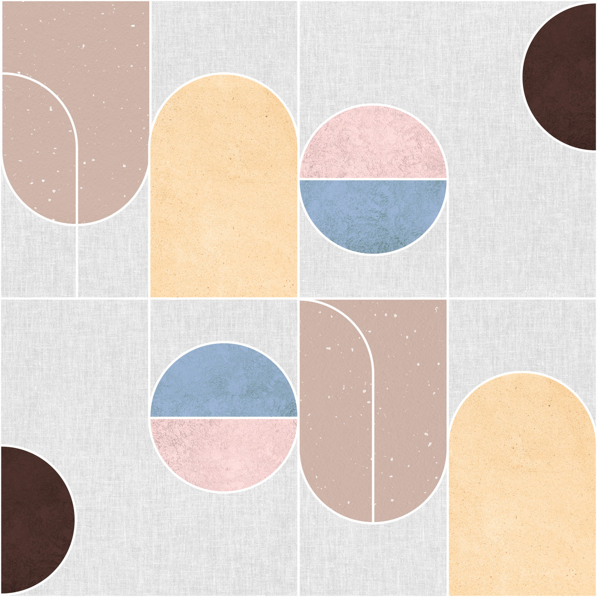 Serene Geometry Wallpaper⁠