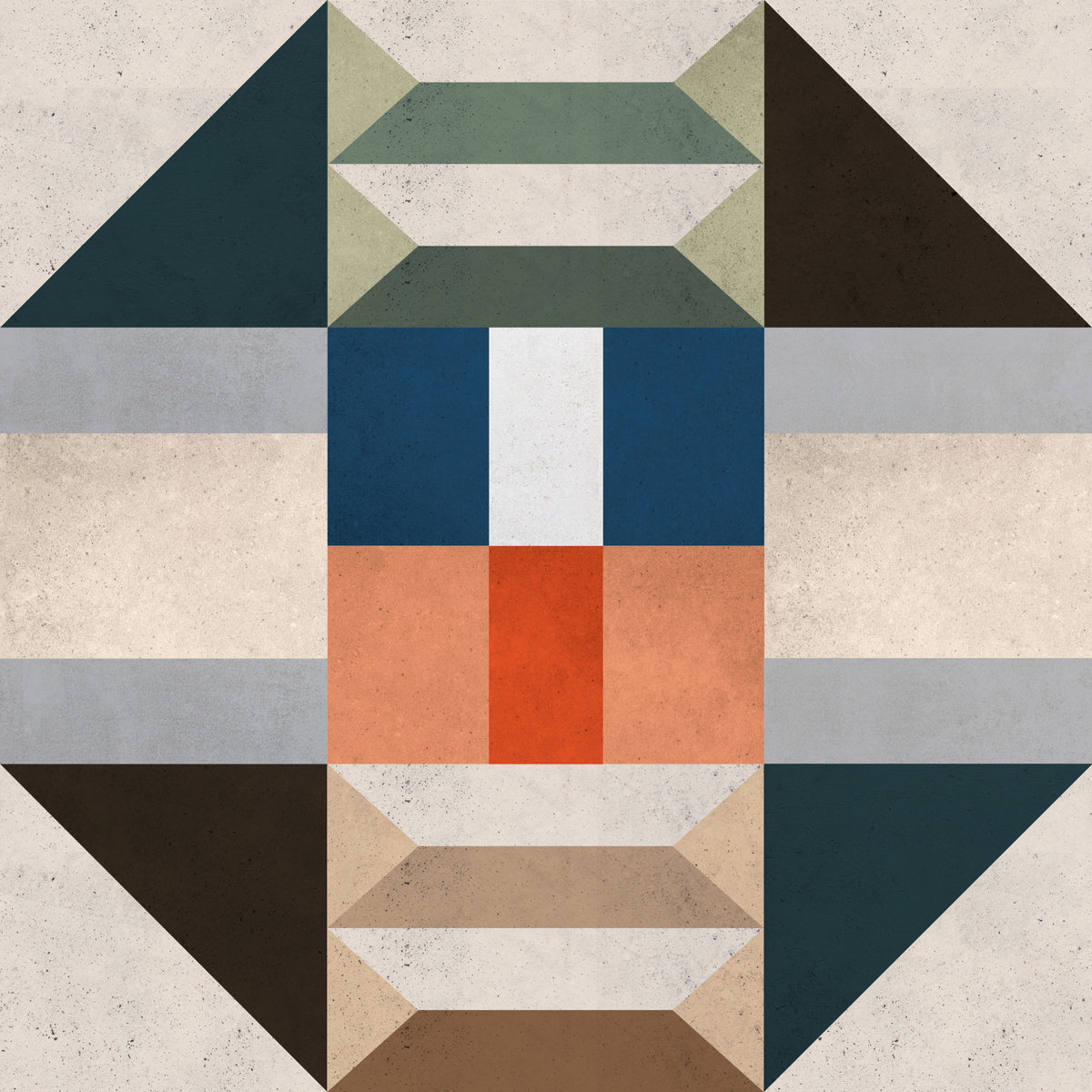 Concrete Canvas Wallpaper⁠ in your room — zoomed