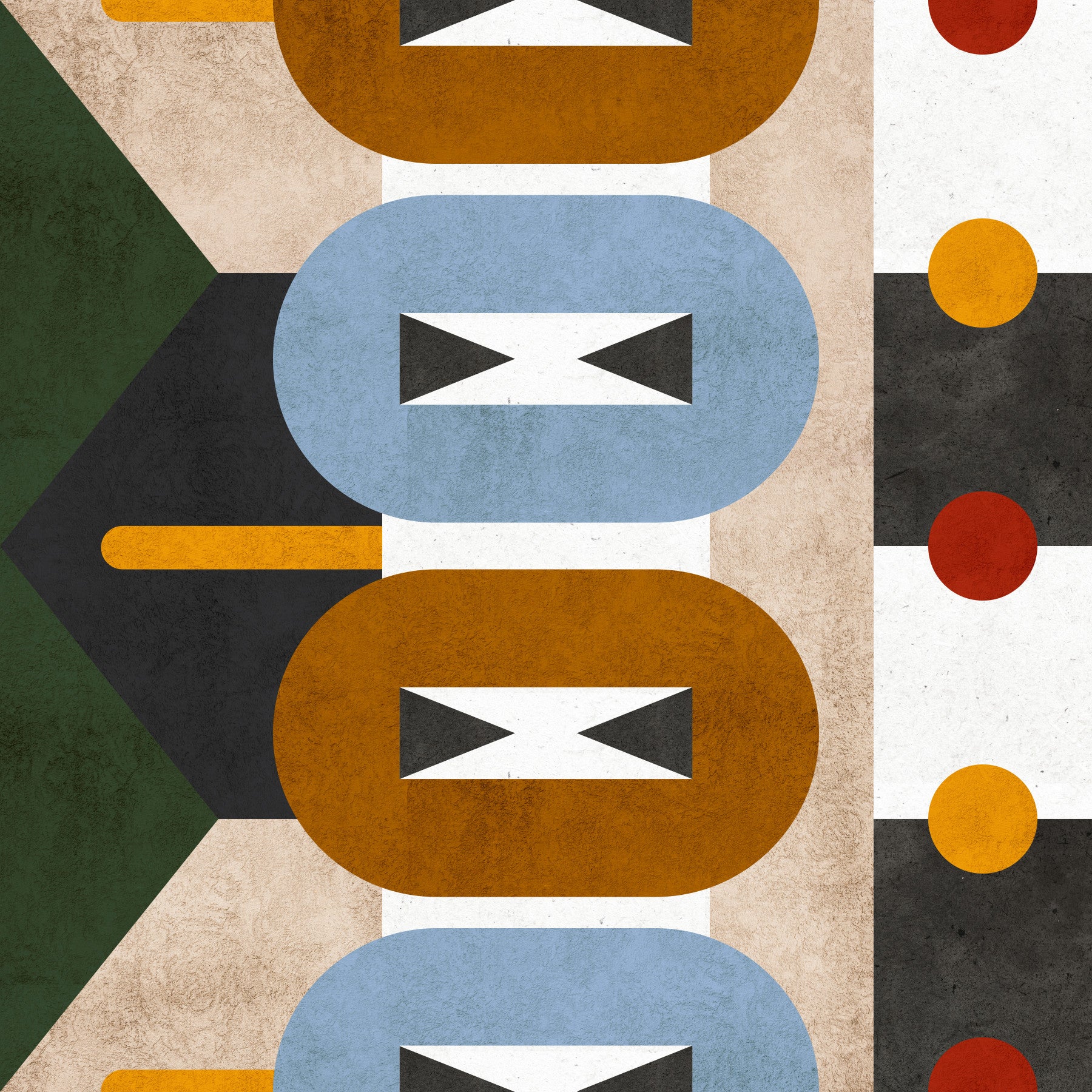 Earthy Geometric Abstractions Wallpaper⁠
