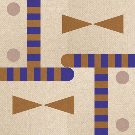 Earthy Geometric Wallpaper⁠
