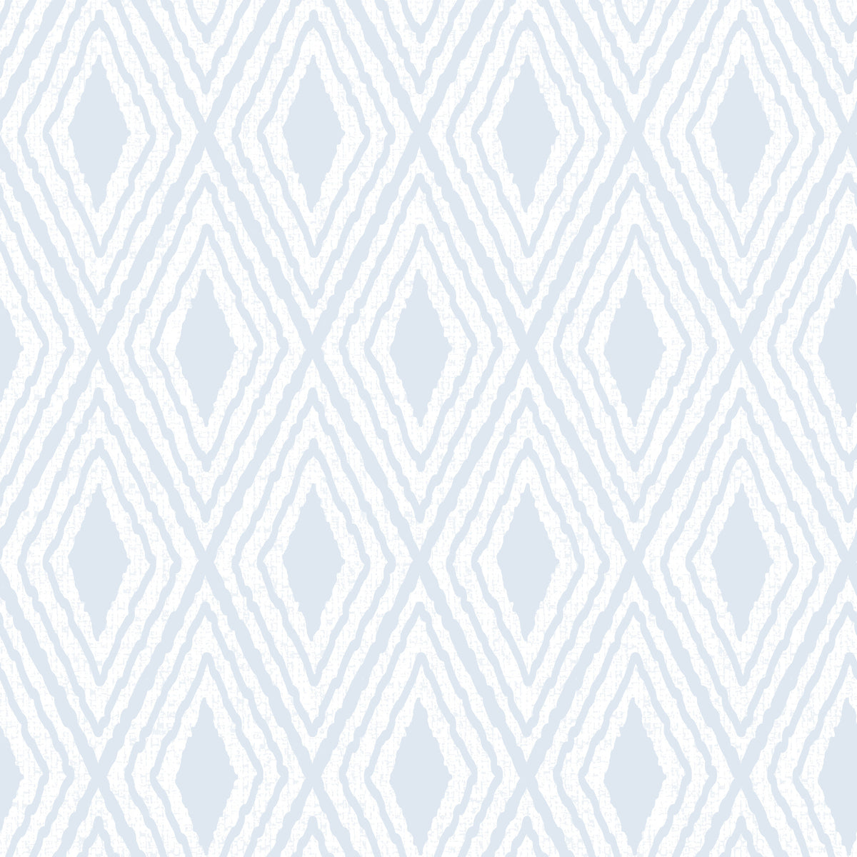 Harlequin Diamond Boho Azureish White Wallpaper⁠ in your room — zoomed