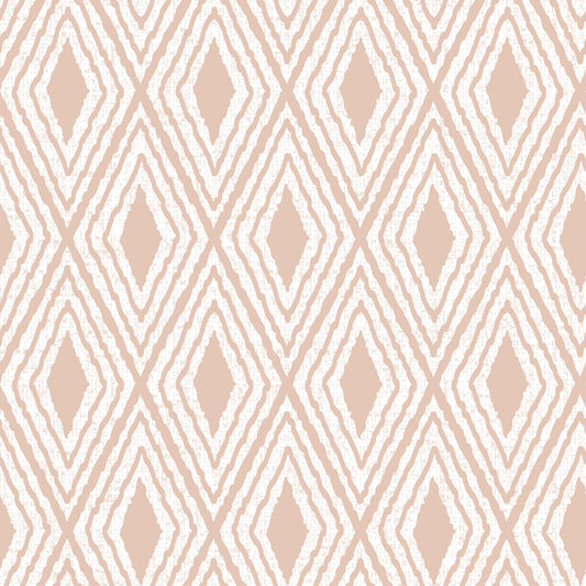 Harlequin Diamond Boho Cream Tan Wallpaper⁠