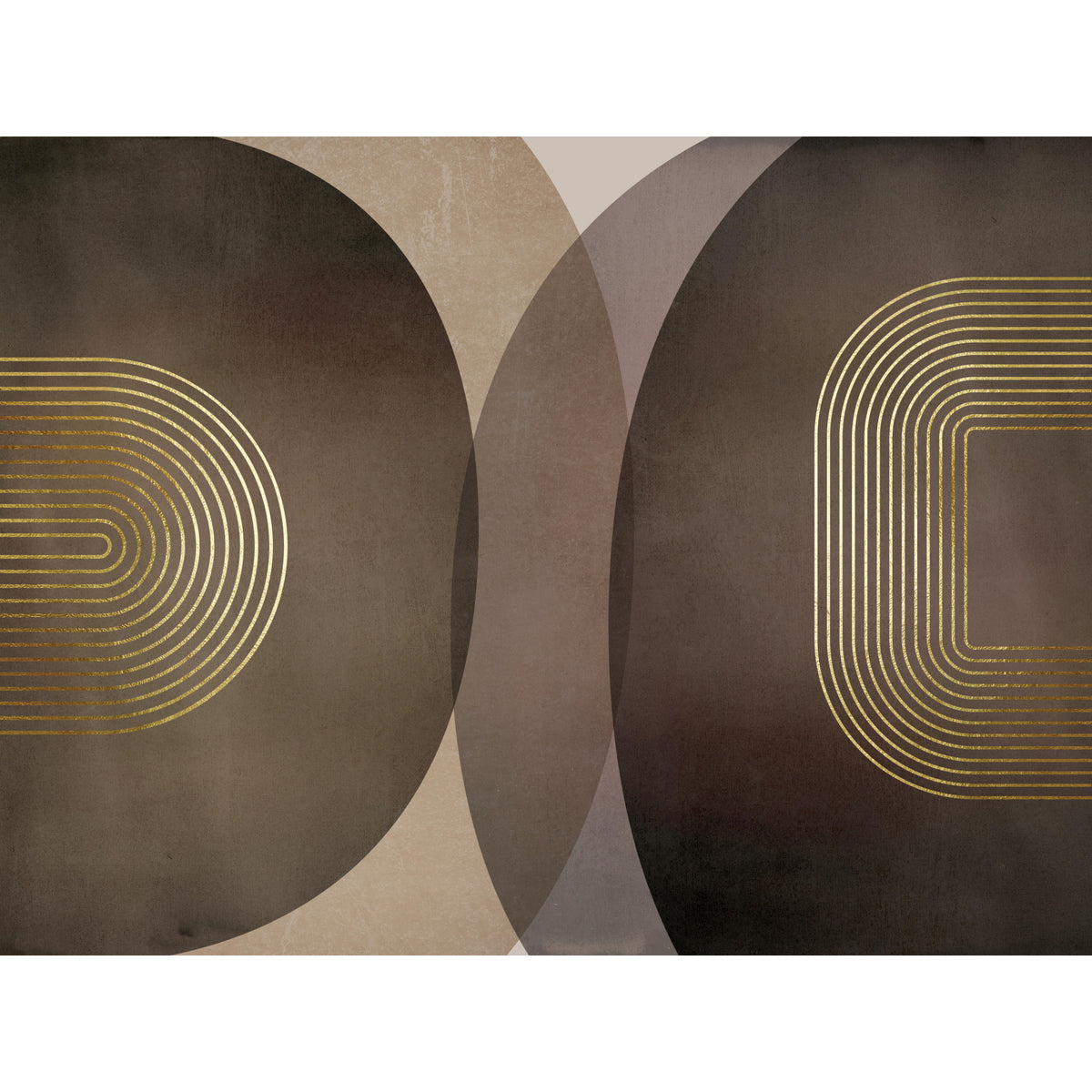 Modern Mid Century Rustic Wall Mural