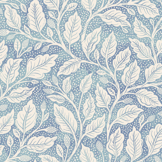 Blue Budding Branches Wallpaper⁠