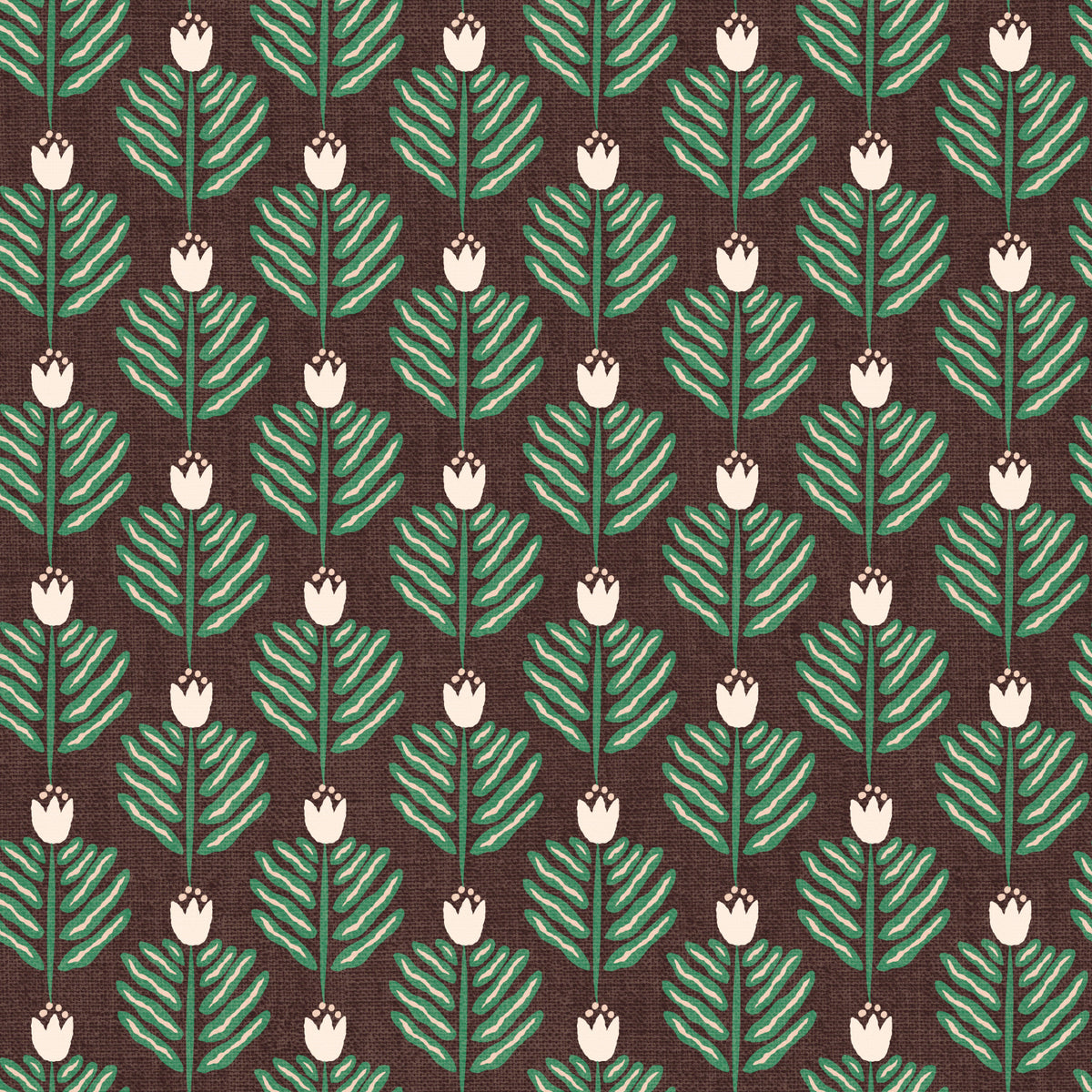 Green Chunky Plant Jewel Jungle Wallpaper⁠