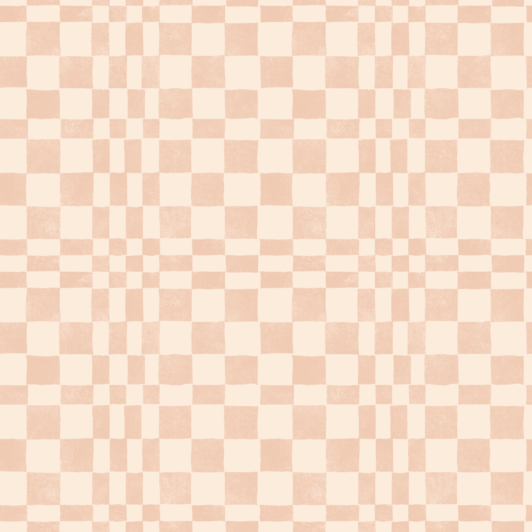Terracotta Funky Woven Check Jewel Jungle Wallpaper⁠