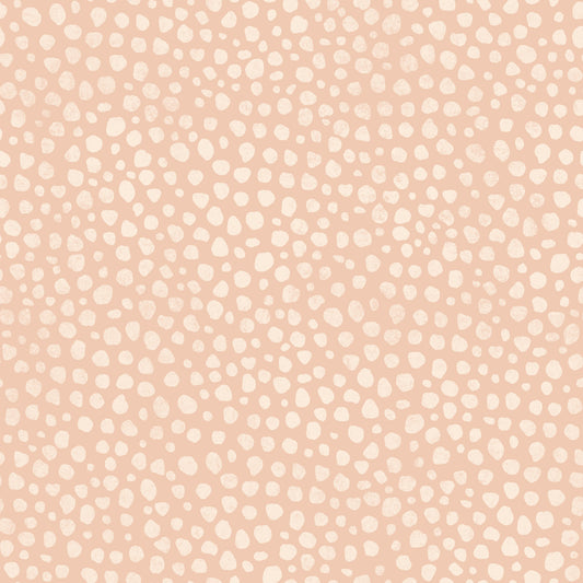 Blush Animal Print Dot Jewel Jungle Wallpaper⁠