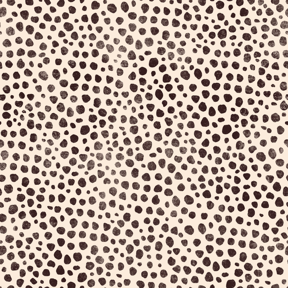 Brown Animal Dot Jewel Jungle Wallpaper⁠