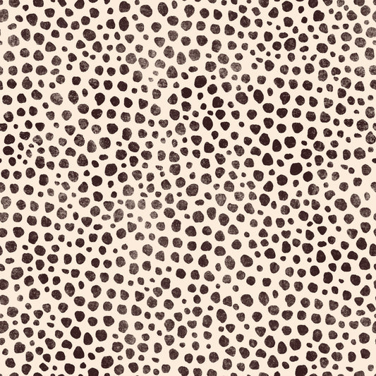 Brown Animal Dot Jewel Jungle Wallpaper⁠