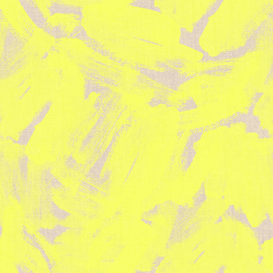 Neon Yellow  Abstract Brushstroke   Wallpaper⁠