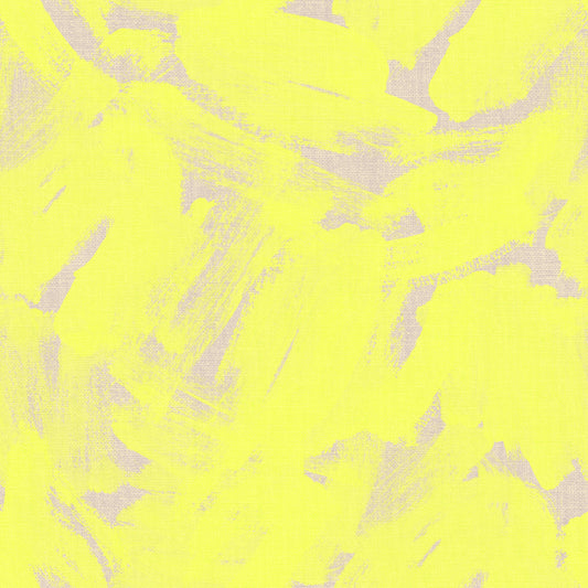 Neon Yellow  Abstract Brushstroke   Wallpaper⁠