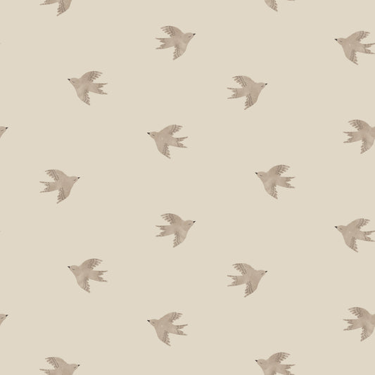 Dreamy Birds Summer Sand Wallpaper⁠