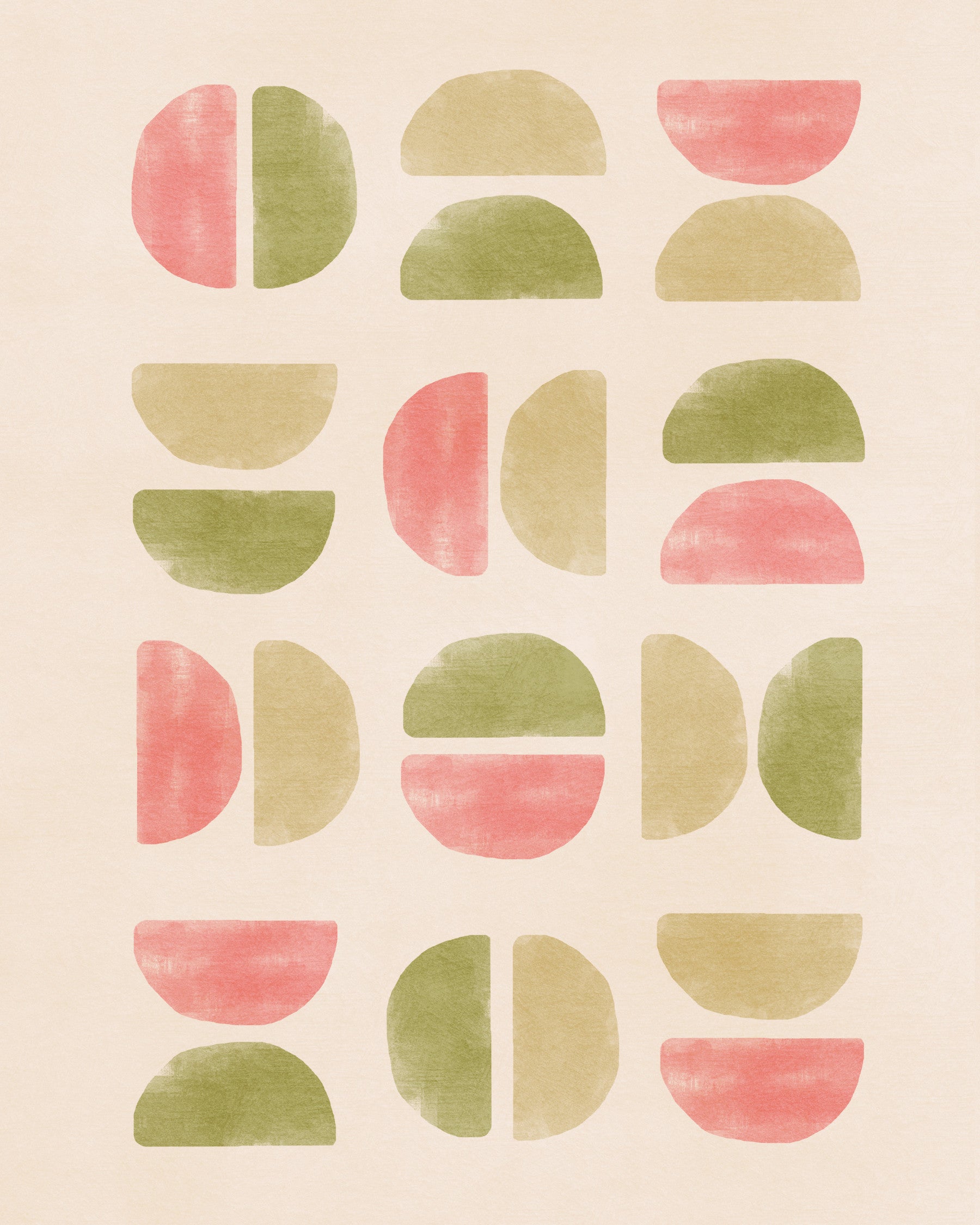 Earthy Equilibrium Wall Mural