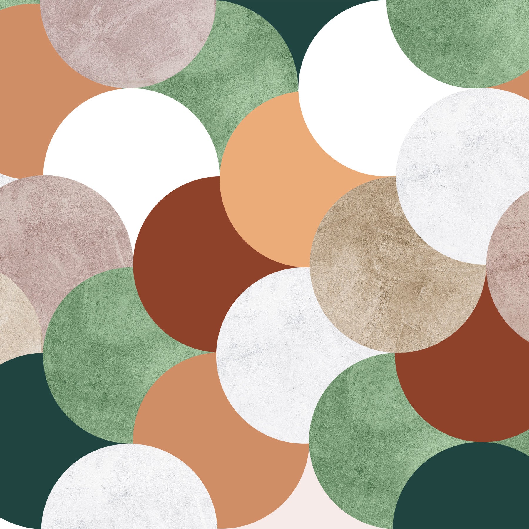 Mid Century Modern Wall Mural