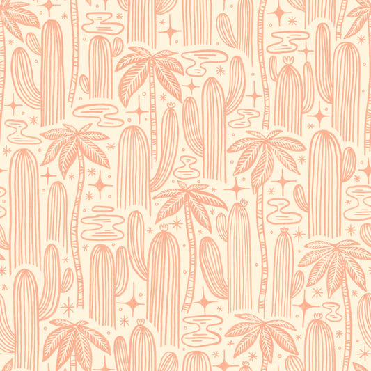 Saguaro Starlight Offwhite Wallpaper⁠
