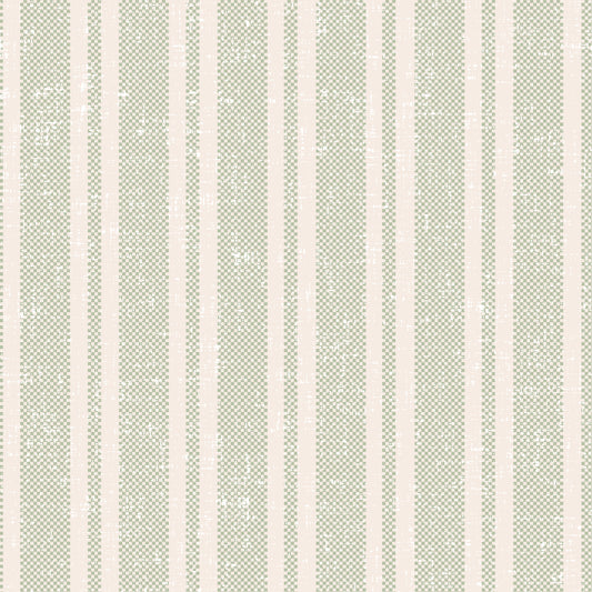 Sunchair Stripe - Green Wallpaper⁠