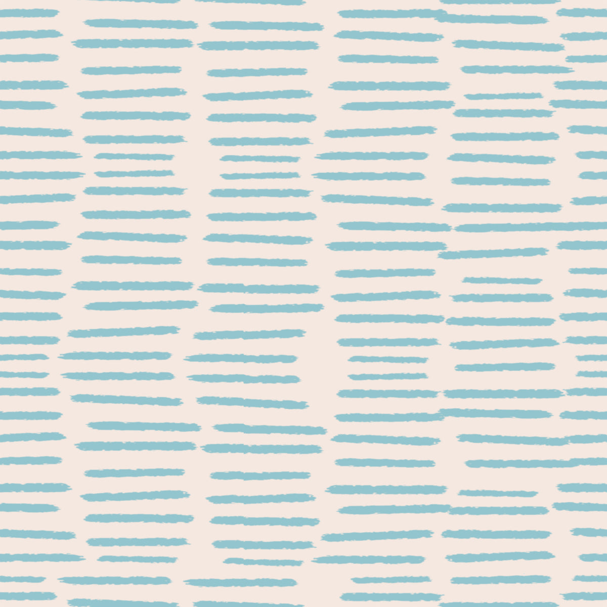 Organic Brush Strokes Pattern - Minimalist Boho Stripes Baby Blue  Wallpaper⁠ in your room — zoomed