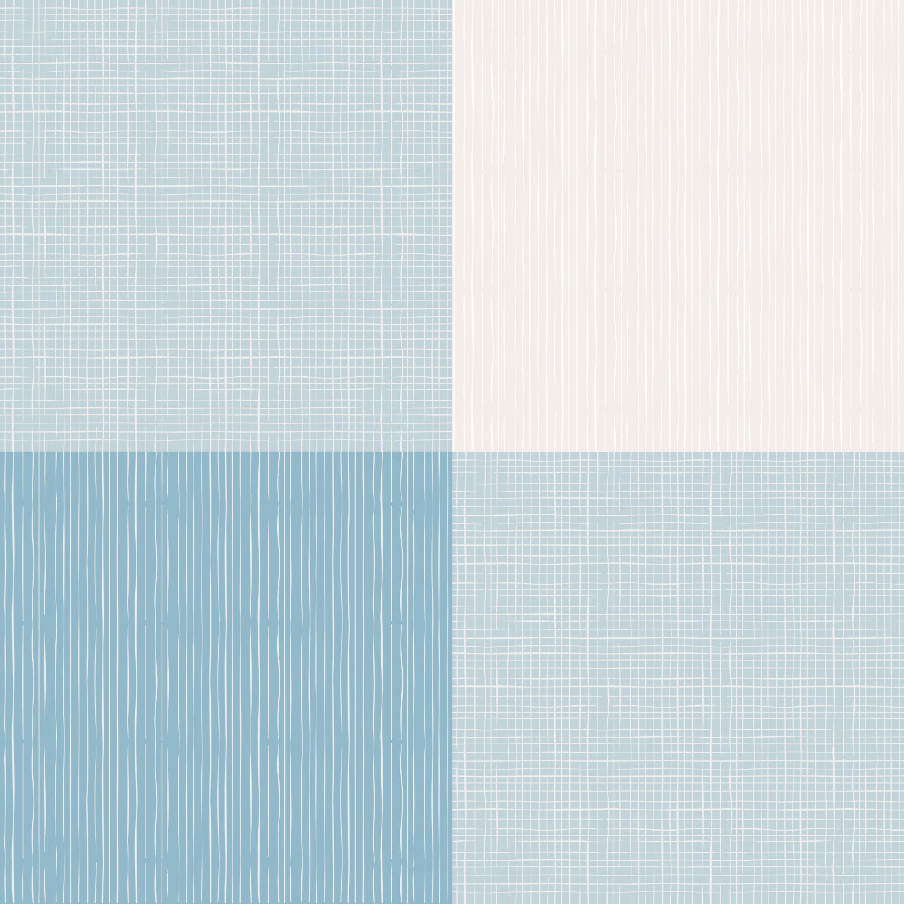 Rustic Buffalo Plaid Light Blue Wallpaper⁠