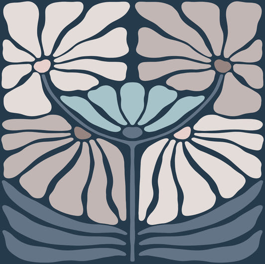 Midnight Bloom Wallpaper⁠