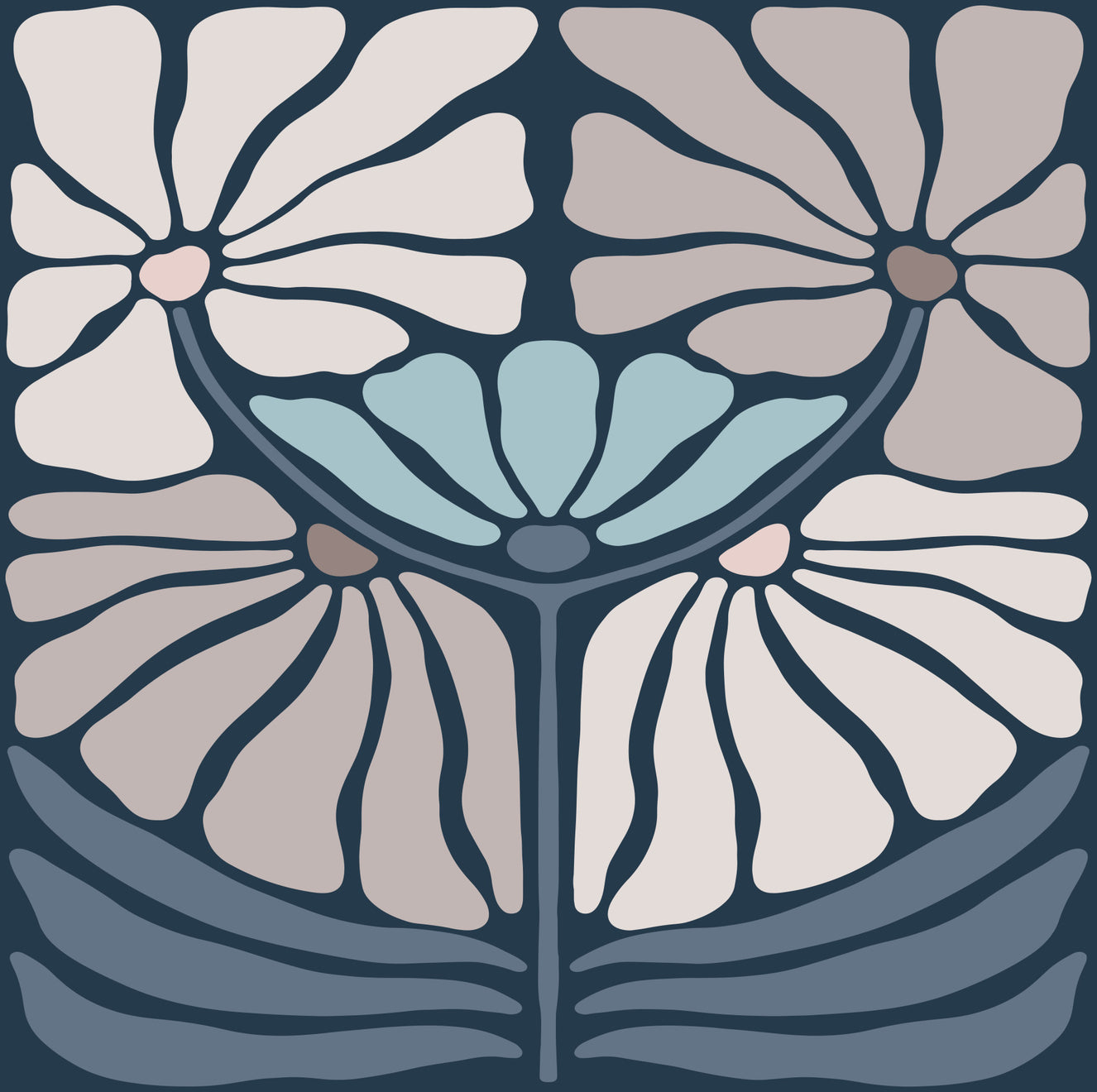 Midnight Bloom Wallpaper⁠