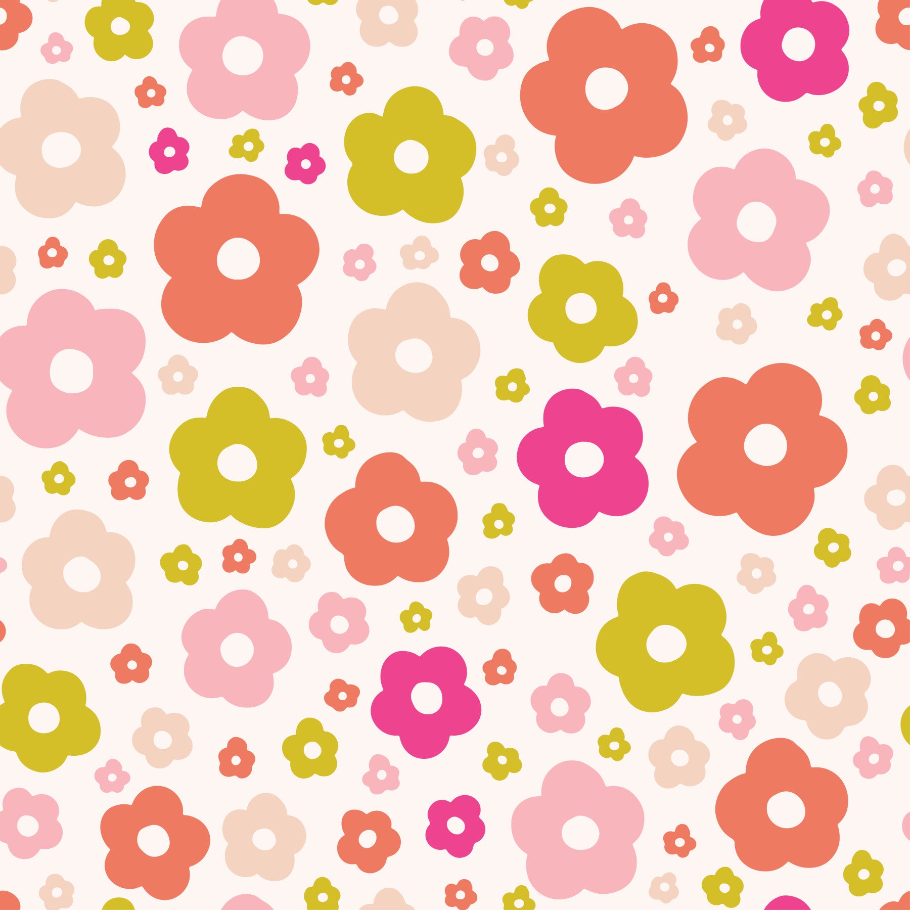 Happy Daisies Wallpaper⁠
