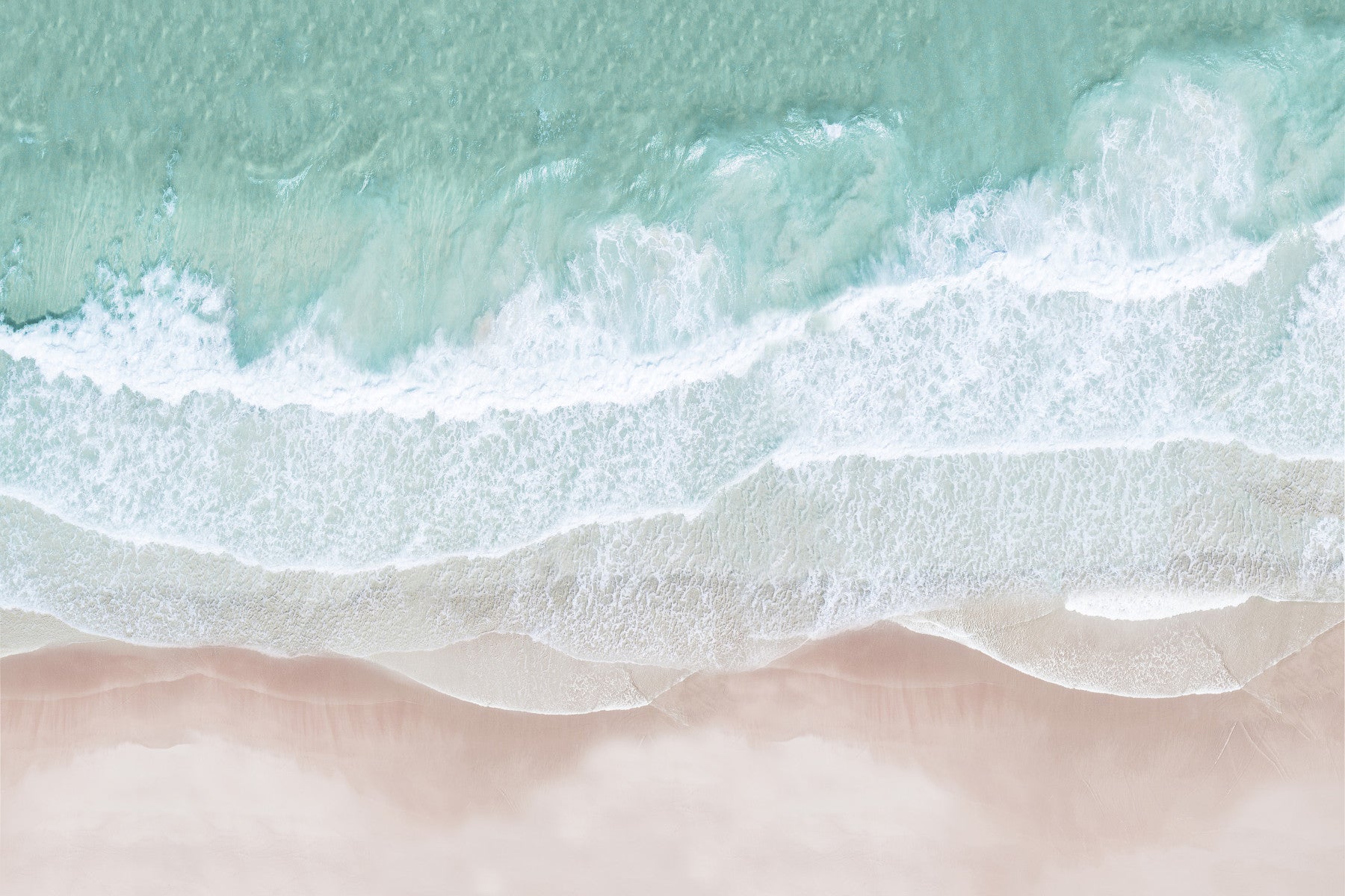 Aerial Ocean Wall Mural