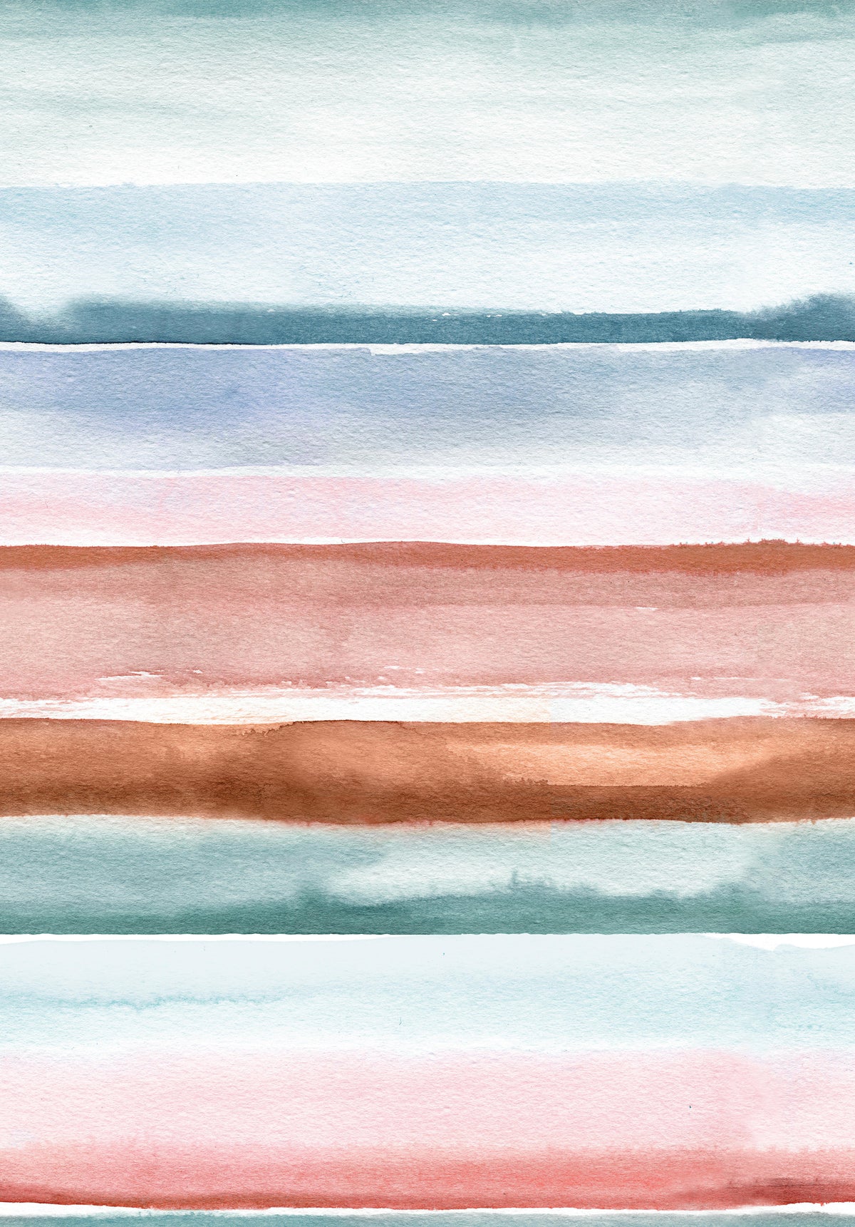 Abstract Relaxing Stripes  Wall Mural in your room — zoomed