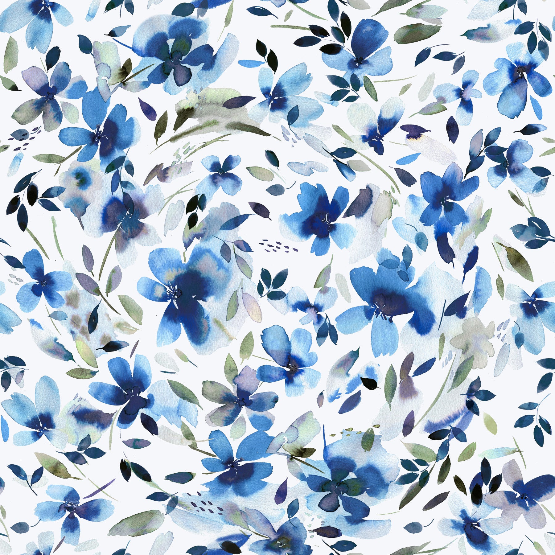 Aquatic Summer Flowers  Wallpaper⁠ in your room — zoomed