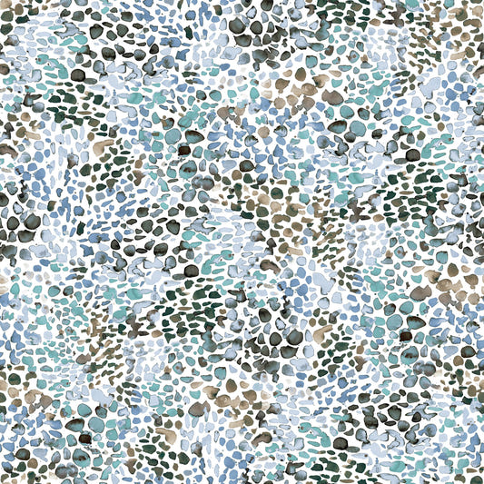 Blue Abstract Watercolor Wallpapr⁠e