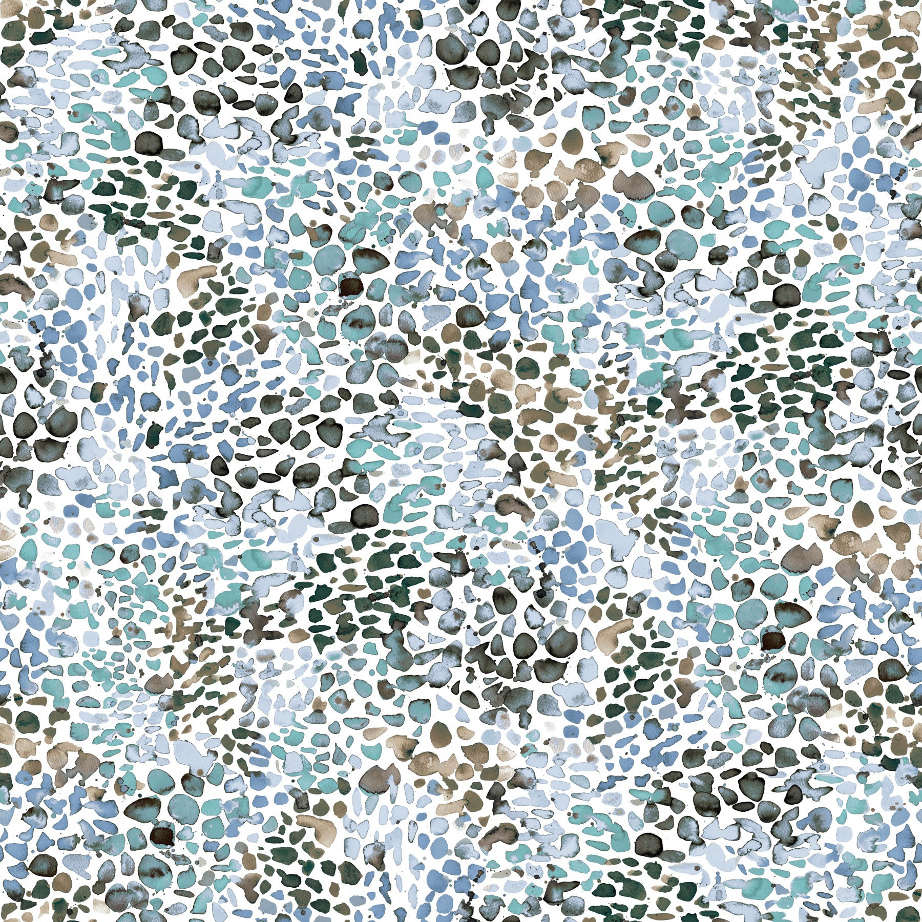 Blue Abstract Watercolor Wallpapr⁠e