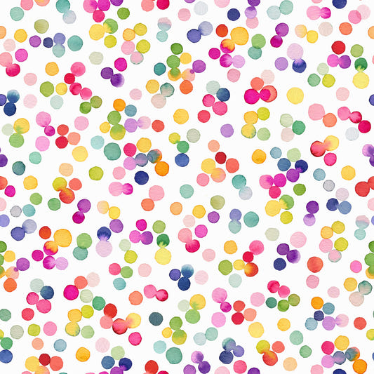 Confetti Festive Colorful Dots Wallpaper⁠