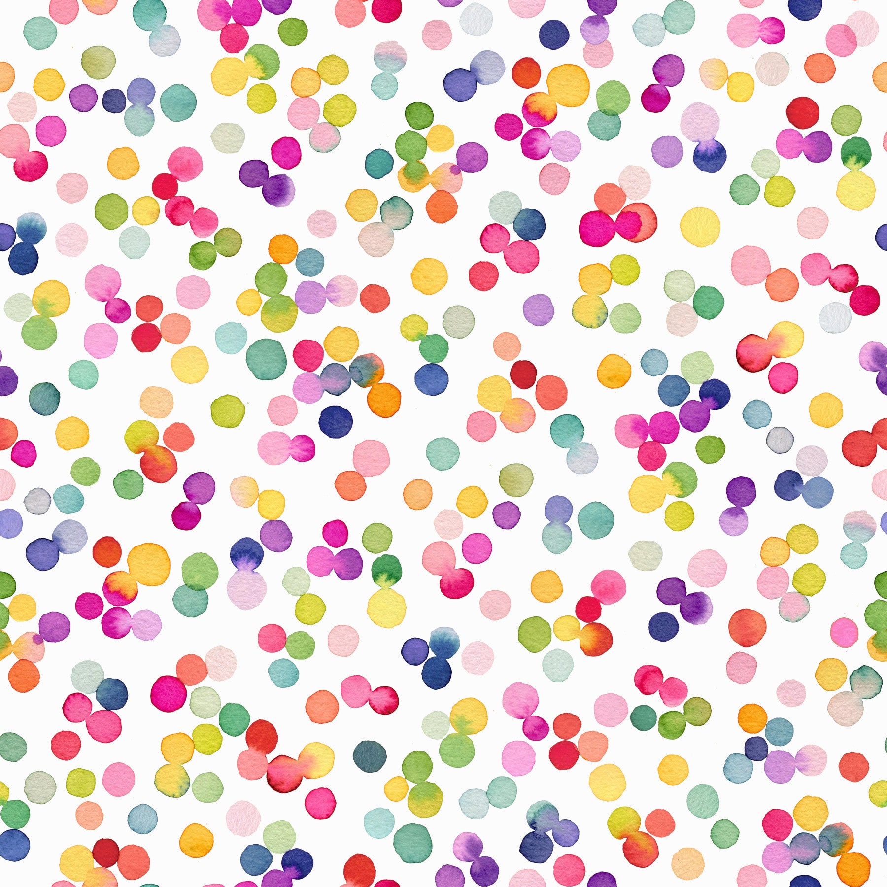 Confetti Festive Colorful Dots Wallpaper⁠ in your room — zoomed
