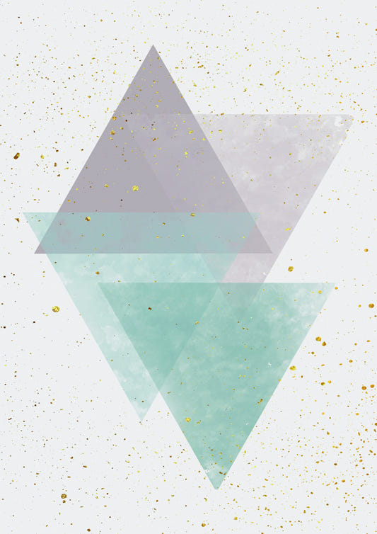 Serene Geometry Wall Mural